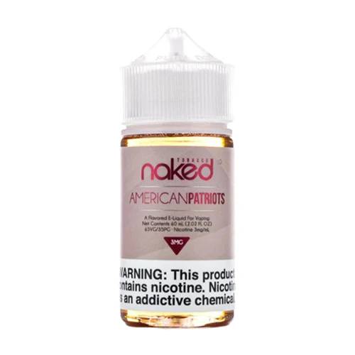 Naked 100 American Patriots Vape Juice